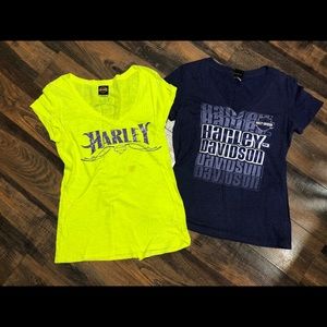 Harley Davidson T-Shirts.